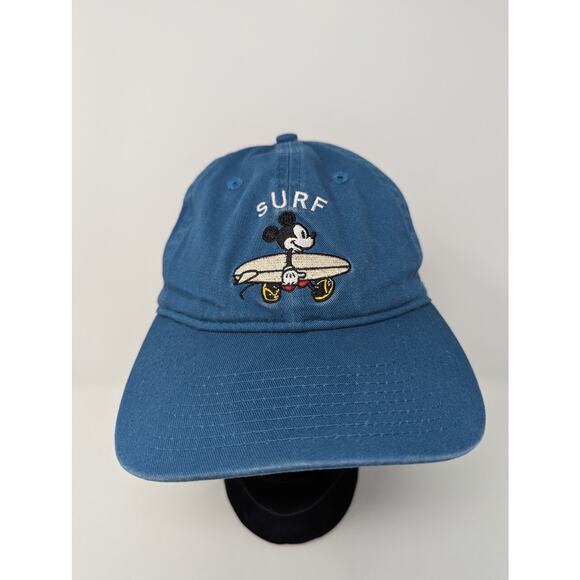 Disney x New Era Mickey Mouse Surf Blue OSFM Adjustable Hat SAMPLE NOT FOR SALE - Picture 2 of 8